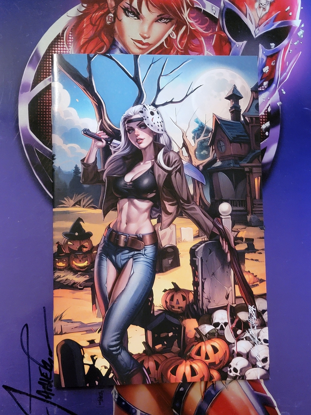 Artist Alley Comics Multiverse Saga Jason Slasher  Virgin Cover 🦋🐢🦋